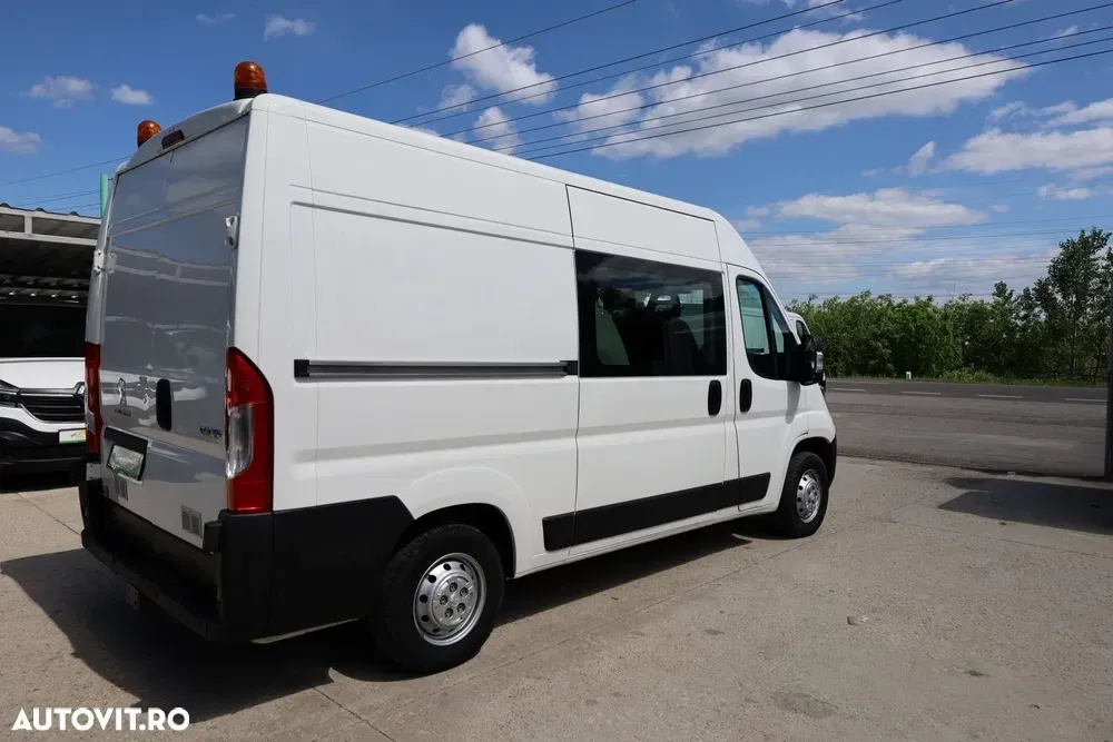 Peugeot Boxer 2.0 130 HP L2H2 cu 7 locuri — imagine 6