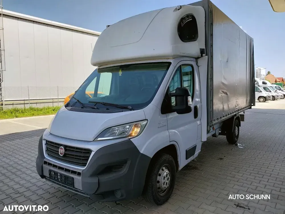 FIAT Ducato Cab Star + carosare prelata — imagine 2