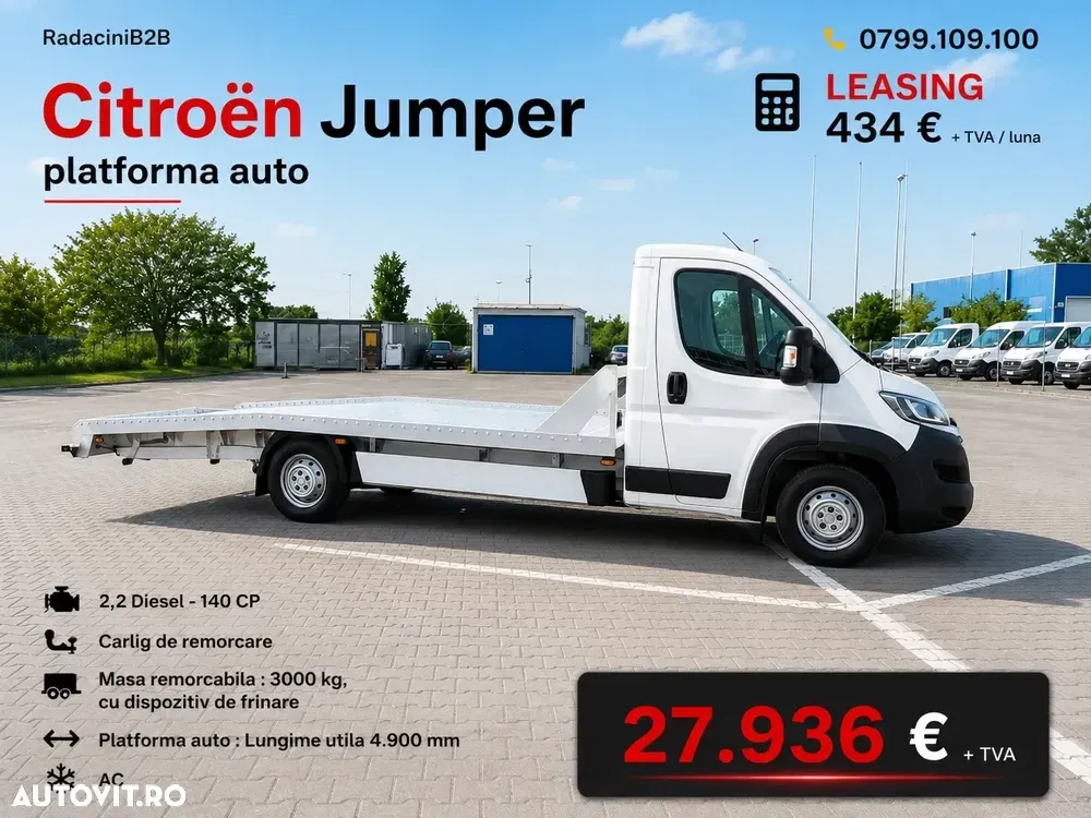 Citroën Jumper paltforma auto — imagine 4