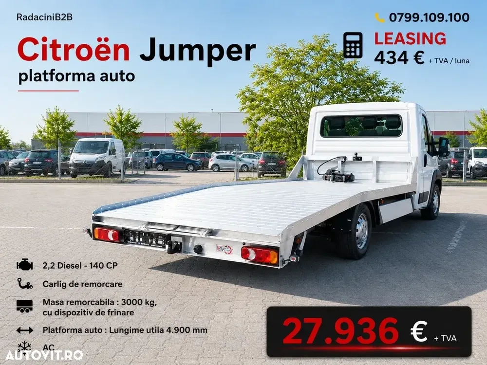 Citroën Jumper paltforma auto — imagine 5