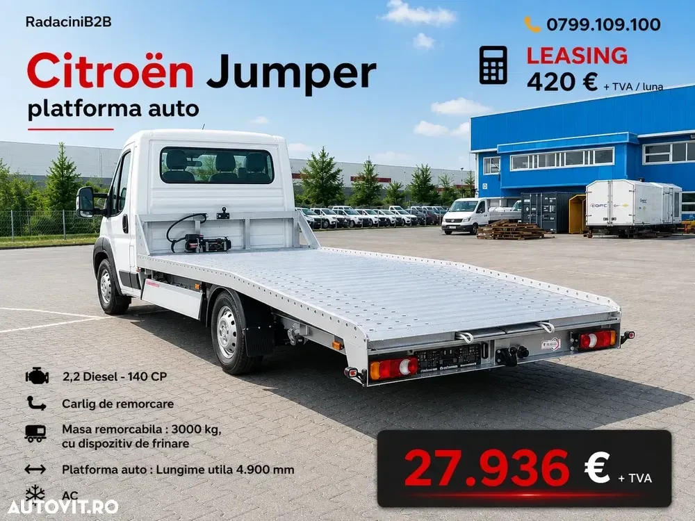 Citroën Jumper paltforma auto — imagine 2