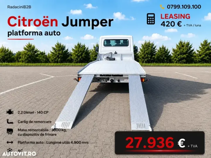 Citroën Jumper paltforma auto