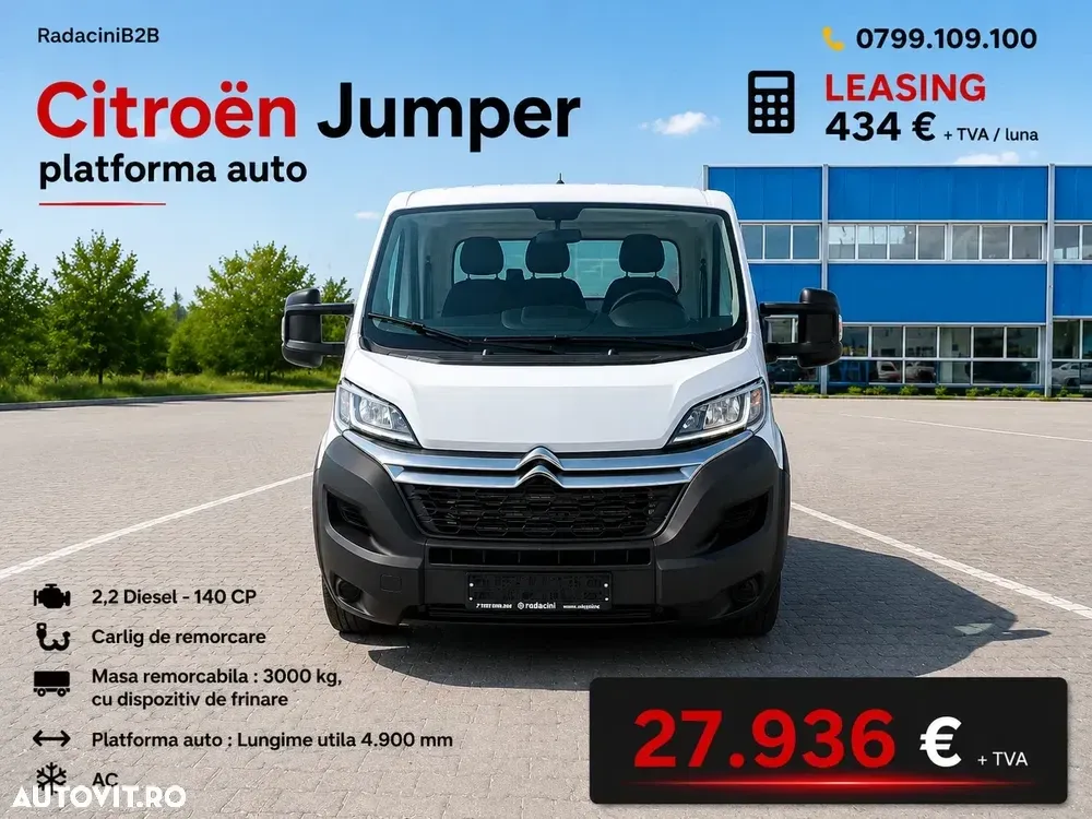 Citroën Jumper paltforma auto — imagine 6