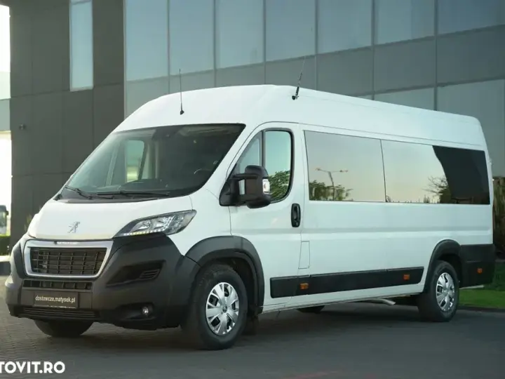 Peugeot BOXER / 9-SEAFER / TABLĂ / DUBIȚĂ / FOARTE ECHIPATĂ /