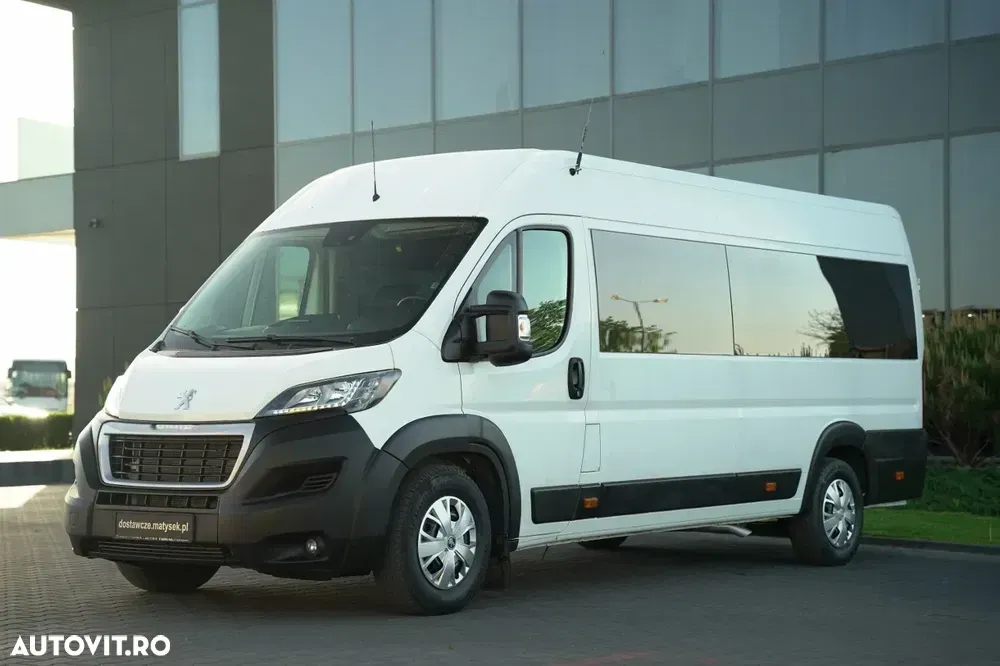 Peugeot BOXER / 9-SEAFER / TABLĂ / DUBIȚĂ / FOARTE ECHIPATĂ / — imagine 3