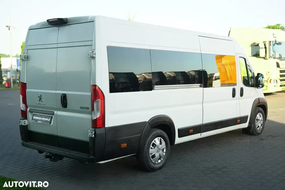 Peugeot BOXER / 9-SEAFER / TABLĂ / DUBIȚĂ / FOARTE ECHIPATĂ / — imagine 6