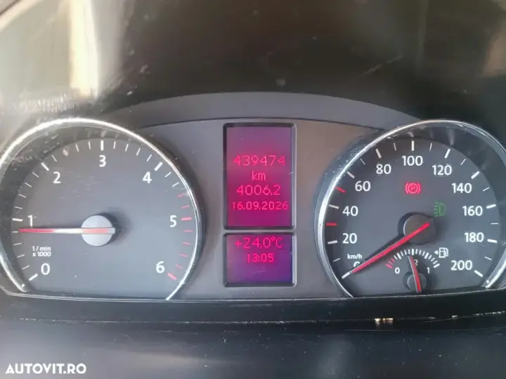 Volkswagen Crafter 2.0 TDI 143 CP prelată + remorcă prelată 2 axe - ansamblu complet