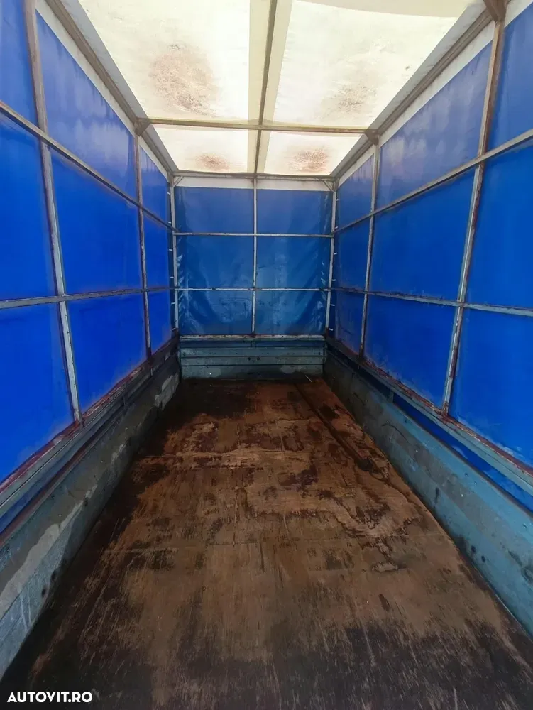 Volkswagen Crafter 2.0 TDI 143 CP prelată + remorcă prelată 2 axe - ansamblu complet — imagine 5