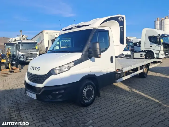 Iveco daily 35s16 3.0d 160cp platforma transport auto
