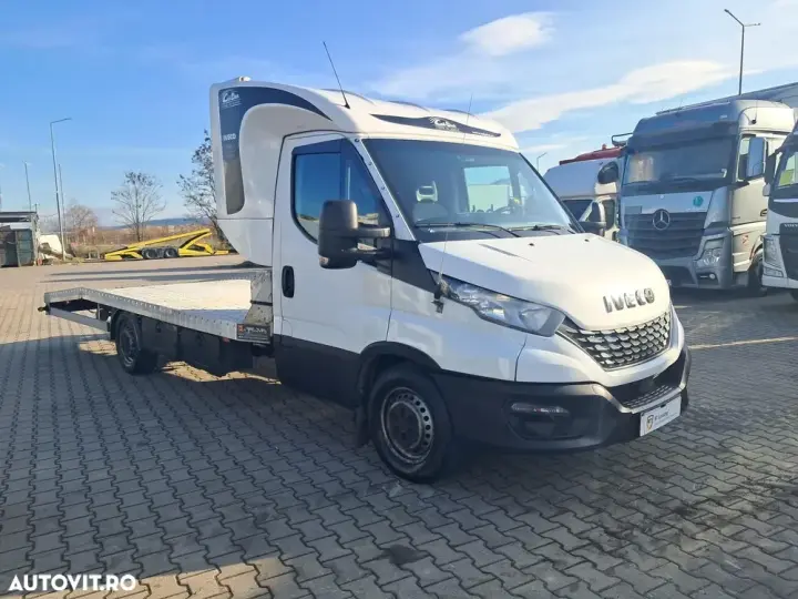 Iveco daily 35s16 3.0d 160cp platforma transport auto