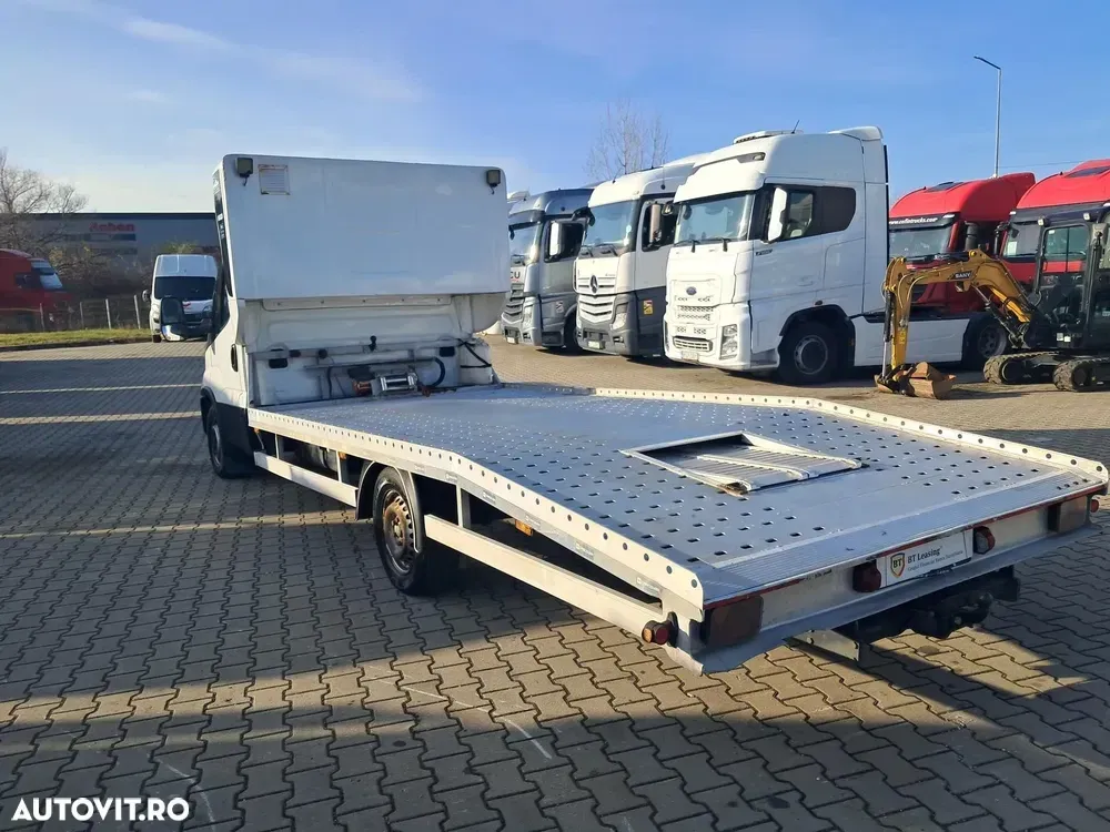 Iveco daily 35s16 3.0d 160cp platforma transport auto — imagine 3