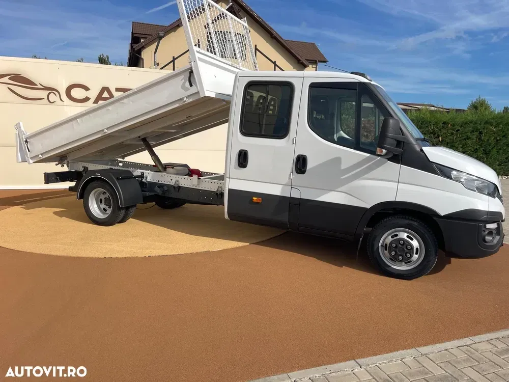 Iveco Daily Doka 7LOCURI PUNTE DUBLA BASCULABIL — imagine 3