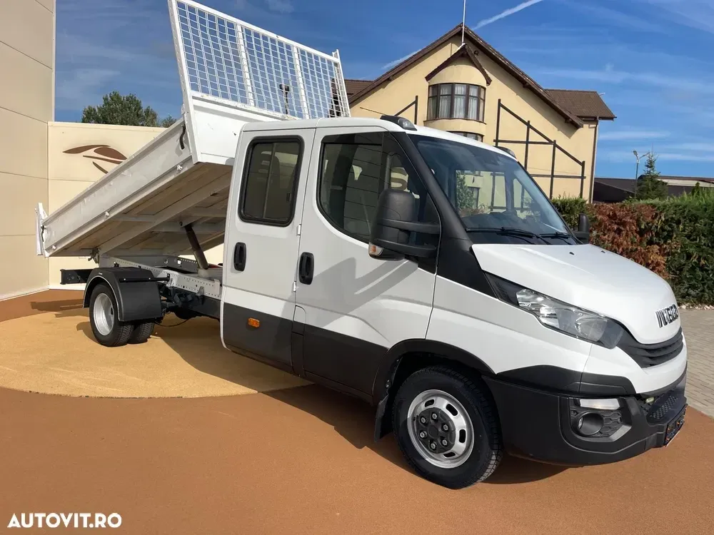 Iveco Daily Doka 7LOCURI PUNTE DUBLA BASCULABIL — imagine 2