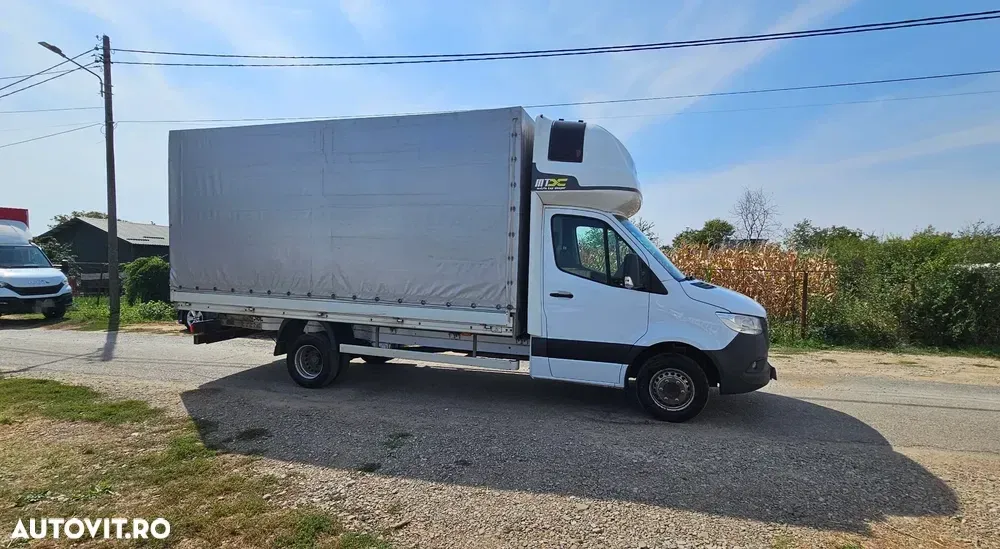 Mercedes-Benz Sprinter 516CDI Prelata 5M 10EUROPALETI — imagine 4