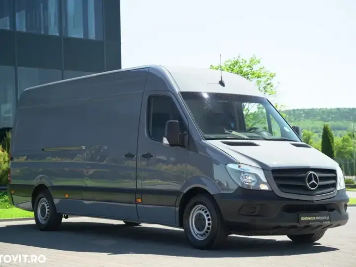 Mercedes-Benz SPRINTER 314 CDI / NEGRU / AUTOMATĂ / 3 LOCURI / 2017