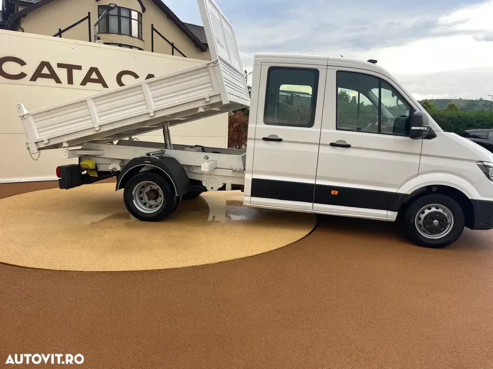 Volkswagen Crafter Doka 6LOCURI PUNTE DUBLA BASCULABIL — imagine 4