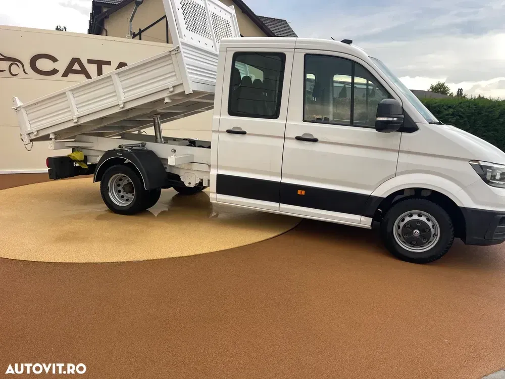 Volkswagen Crafter Doka 6LOCURI PUNTE DUBLA BASCULABIL — imagine 3