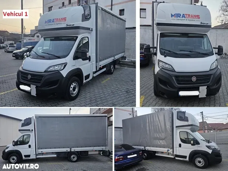 FIAT Ducato 2.3 Prelata 8 - 10pal — imagine 2