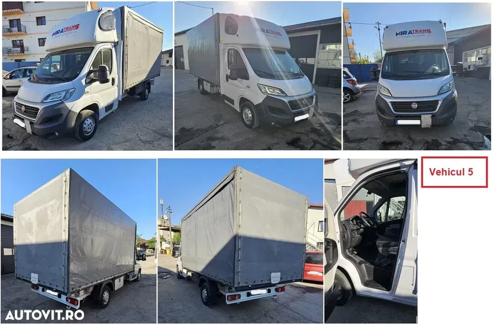 FIAT Ducato 2.3 Prelata 8 - 10pal — imagine 5