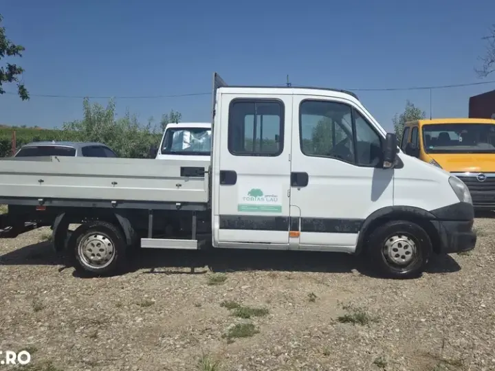 Iveco Daily 35S13, 7 locuri, platforma cu obloane , AC