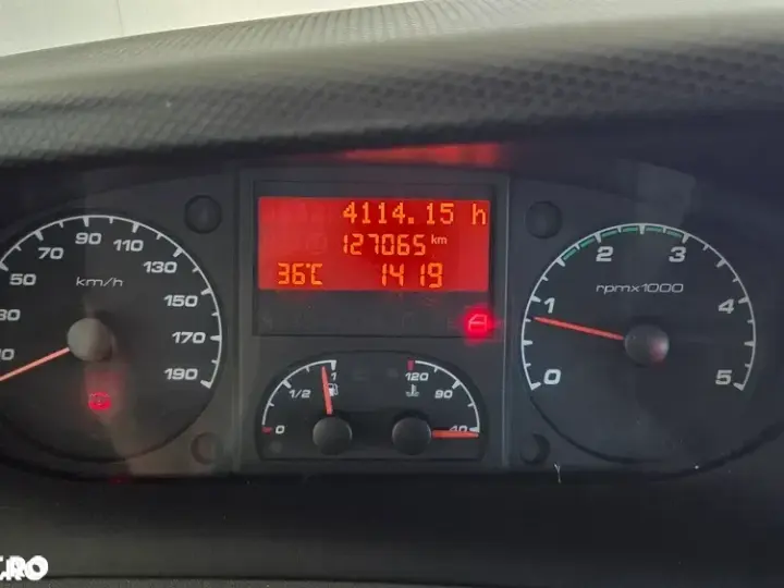 Iveco Daily 35S13, 7 locuri, platforma cu obloane , AC