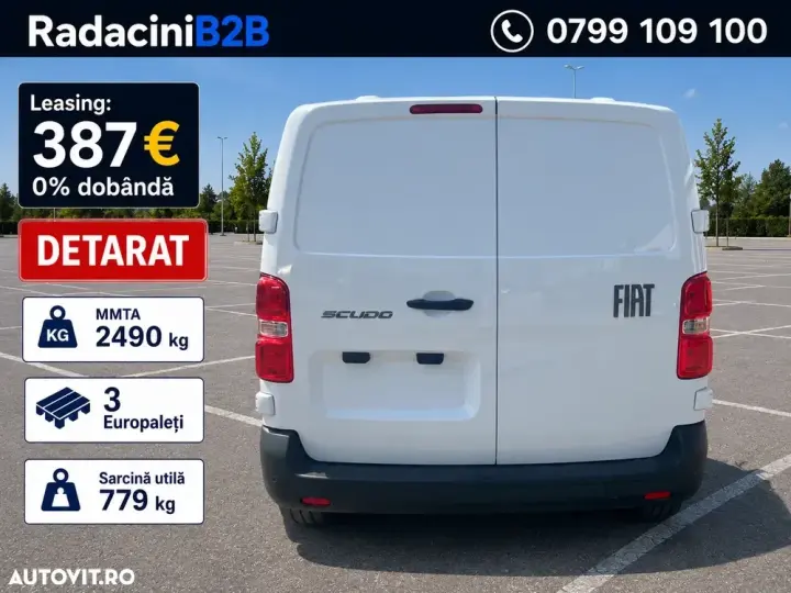 FIAT Scudo L2 1.5 HDi DETARAT la 2.490 kg