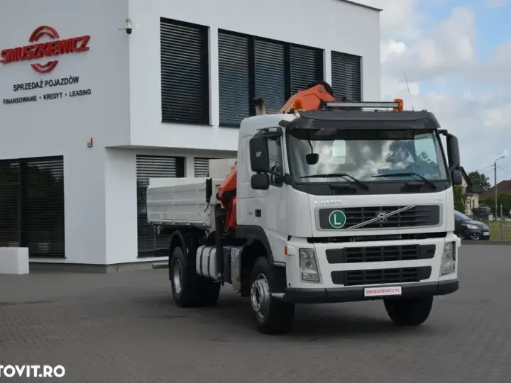 Volvo FM 410 / WYWROTKA + HDS ZETKA / PALFINGER / Z NIEMIEC / 5456