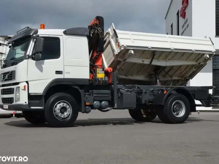 Volvo FM 410 / WYWROTKA + HDS ZETKA / PALFINGER / Z NIEMIEC / 5456