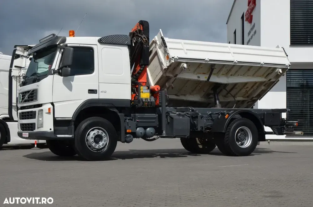 Volvo FM 410 / WYWROTKA + HDS ZETKA / PALFINGER / Z NIEMIEC / 5456 — imagine 2