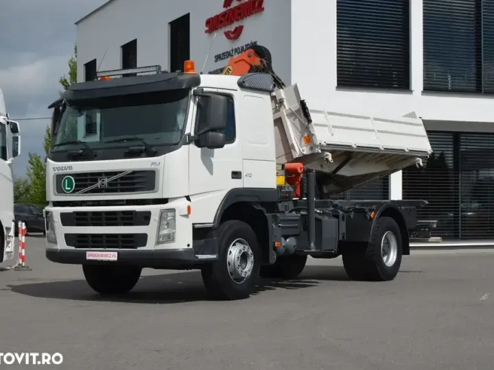 Volvo FM 410 / WYWROTKA + HDS ZETKA / PALFINGER / Z NIEMIEC / 5456