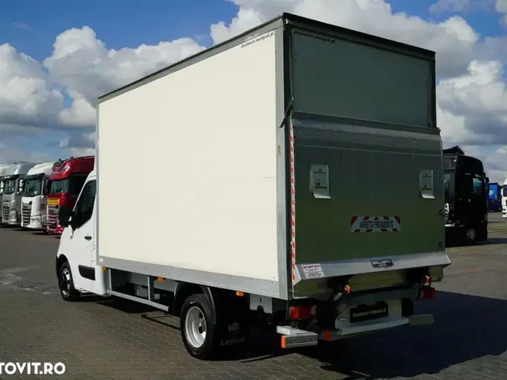 Renault MASTER 2.3 DCI 165 / 4.3 m CONTAINER / 750 KG DHOLLANDIA LIFT / TWIN / IMPORTAT