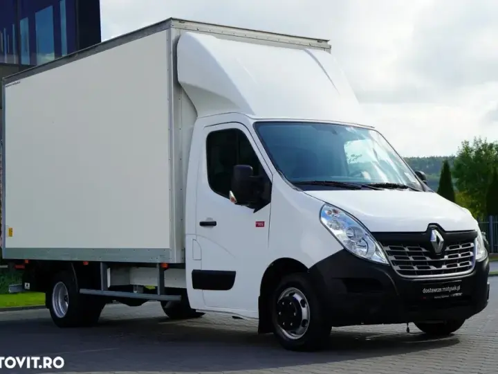Renault MASTER 2.3 DCI 165 / 4.3 m CONTAINER / 750 KG DHOLLANDIA LIFT / TWIN / IMPORTAT