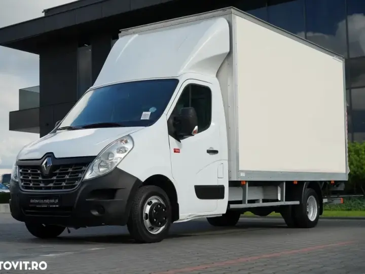 Renault MASTER 2.3 DCI 165 / 4.3 m CONTAINER / 750 KG DHOLLANDIA LIFT / TWIN / IMPORTAT