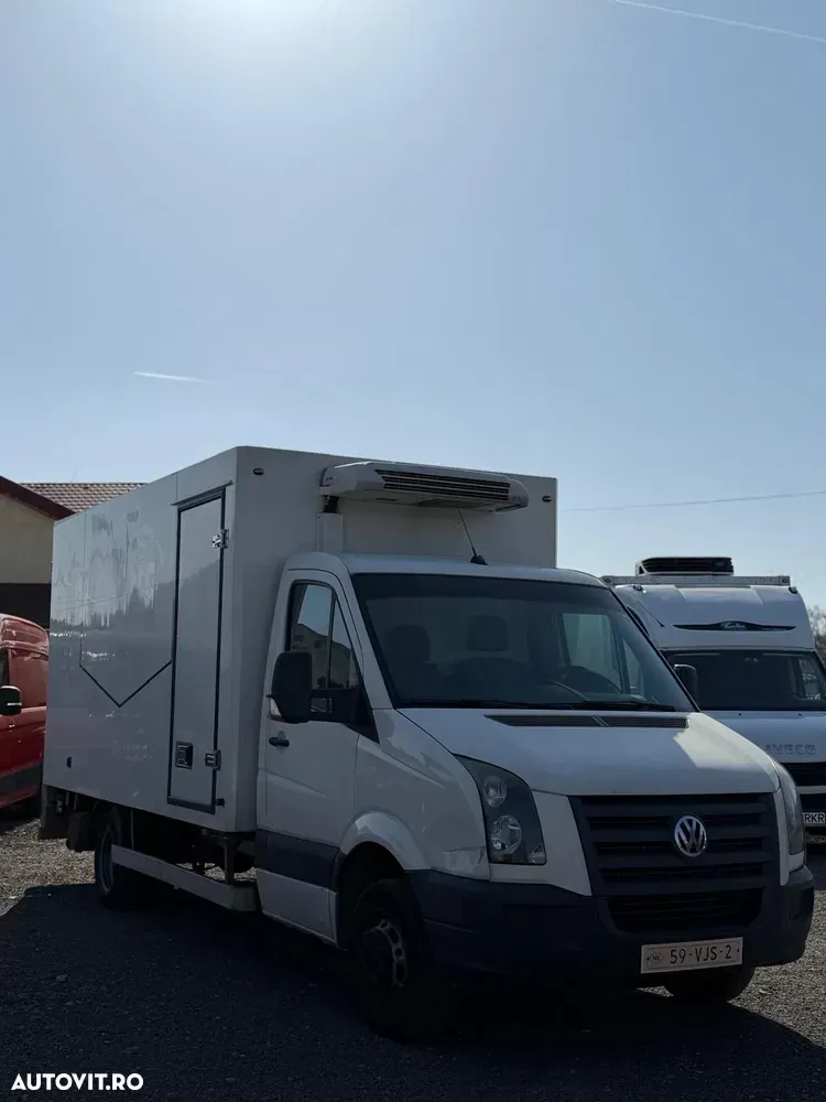 Volkswagen CRAFTER CUB FRIGORIFIC cu LIFT si USA LATERALA — imagine 2