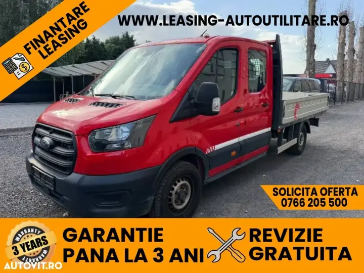 Ford New Transit Doka 7locuri+Bena=3.20m