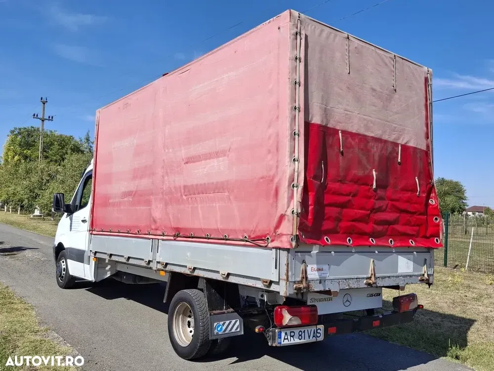 Mercedes-Benz Sprinter 515 - cu prelata — imagine 5
