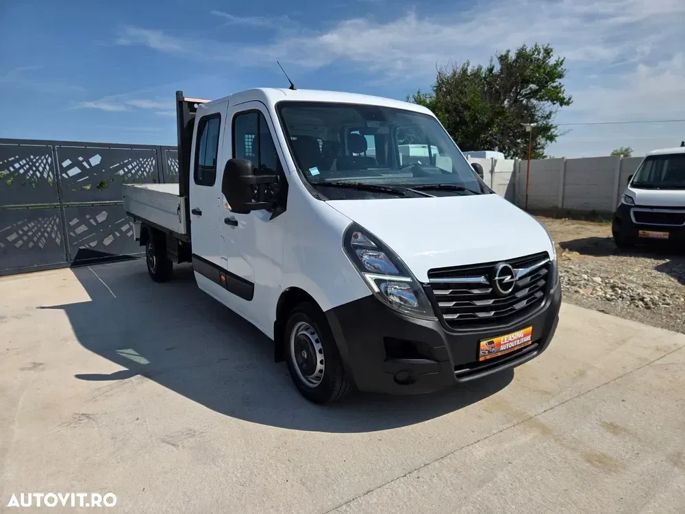 Opel New Movano Doka 7Locuri+Bena L=3.20m — imagine 4