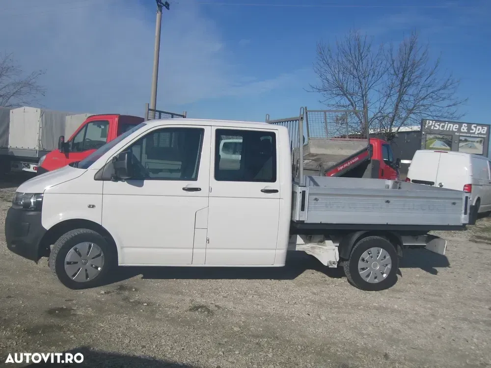 Volkswagen TRANSPORTER T6 , 6 LOC. PLATFORMA MIXTA , AC. — imagine 3