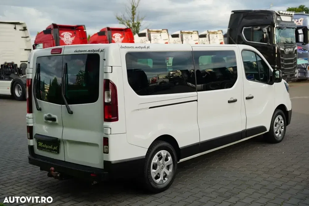 Renault TRAFIC III / AUTOBUZ / 9 LOCURI / 2022 / PRIMUL PROPRIETAR / REVIZAT — imagine 6