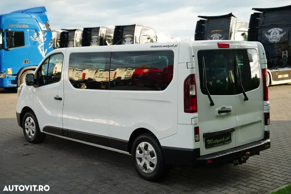 Renault TRAFIC III / AUTOBUZ / 9 LOCURI / 2022 / PRIMUL PROPRIETAR / REVIZAT — imagine 5
