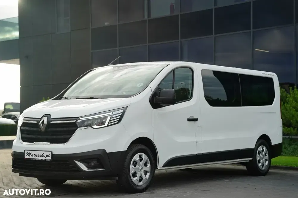 Renault TRAFIC III / AUTOBUZ / 9 LOCURI / 2022 / PRIMUL PROPRIETAR / REVIZAT — imagine 3