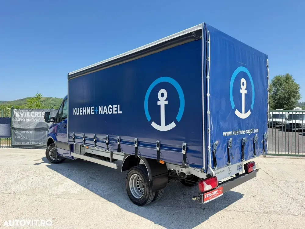 Mercedes-Benz Sprinter Prelata 8 EUROPALETI AXA DUBLA SPATE — imagine 2