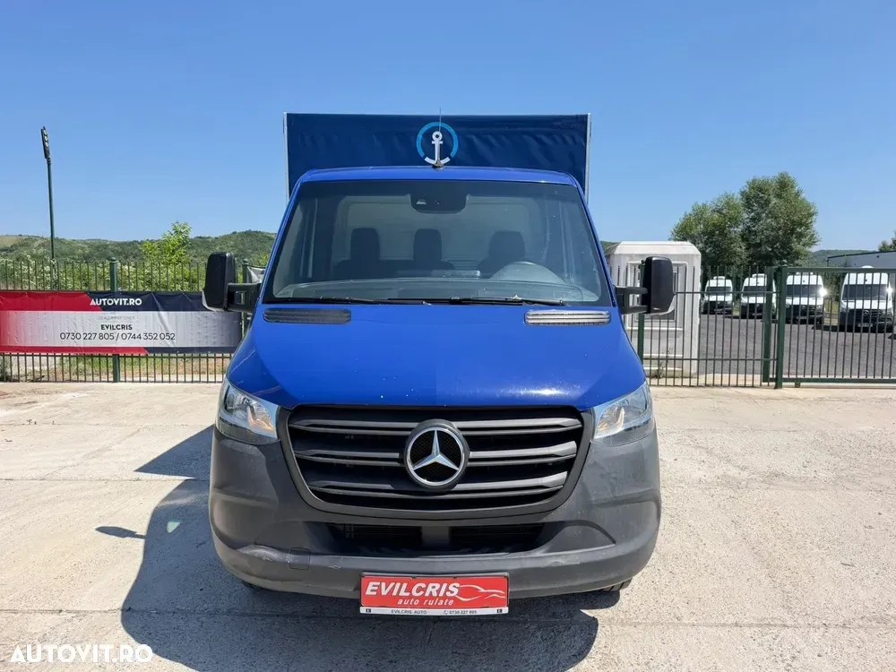 Mercedes-Benz Sprinter Prelata 8 EUROPALETI AXA DUBLA SPATE — imagine 4