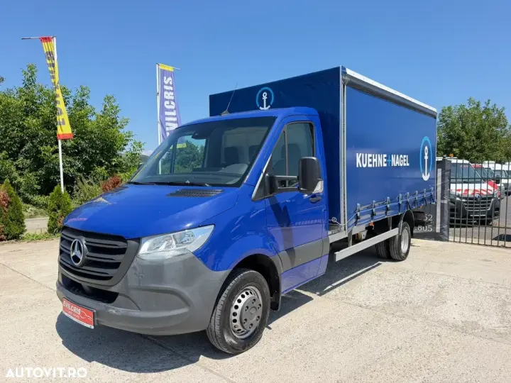 Mercedes-Benz Sprinter Prelata 8 EUROPALETI AXA DUBLA SPATE