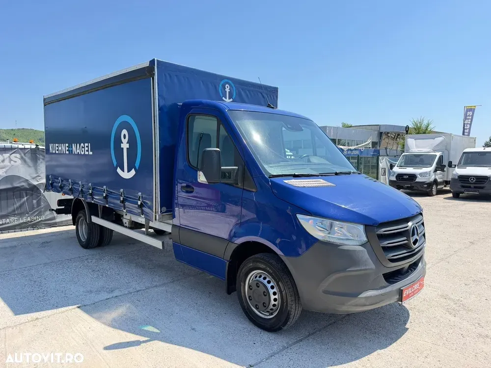 Mercedes-Benz Sprinter Prelata 8 EUROPALETI AXA DUBLA SPATE — imagine 5
