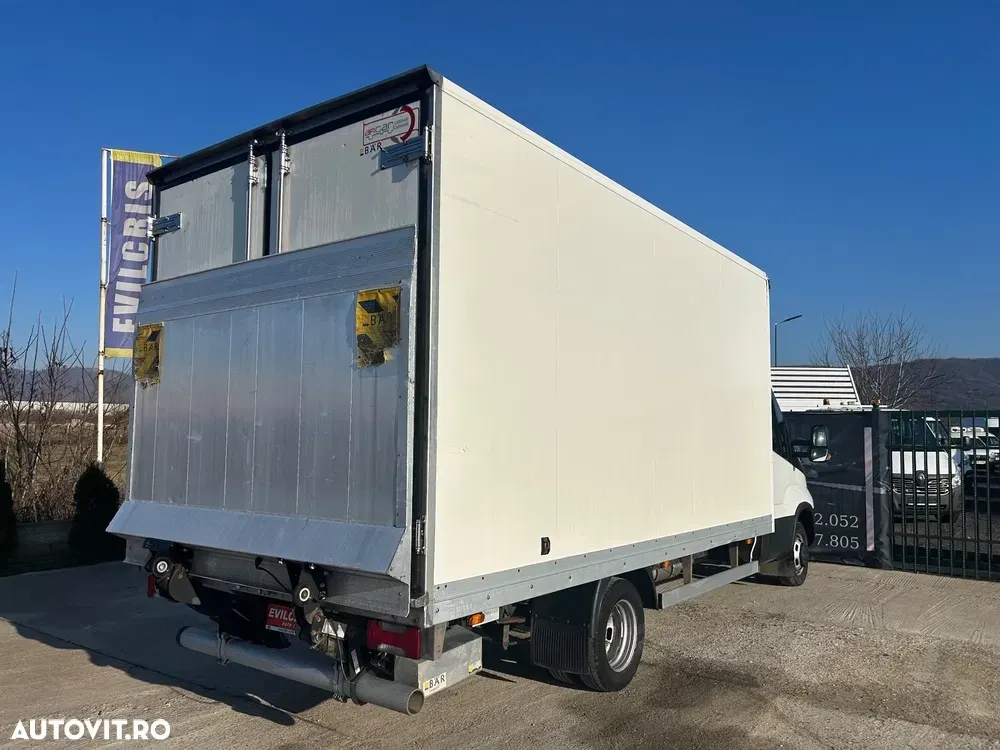 Iveco Daily BOX 8 EUROPALETI LIFT AXA DUBLA SPATE — imagine 6