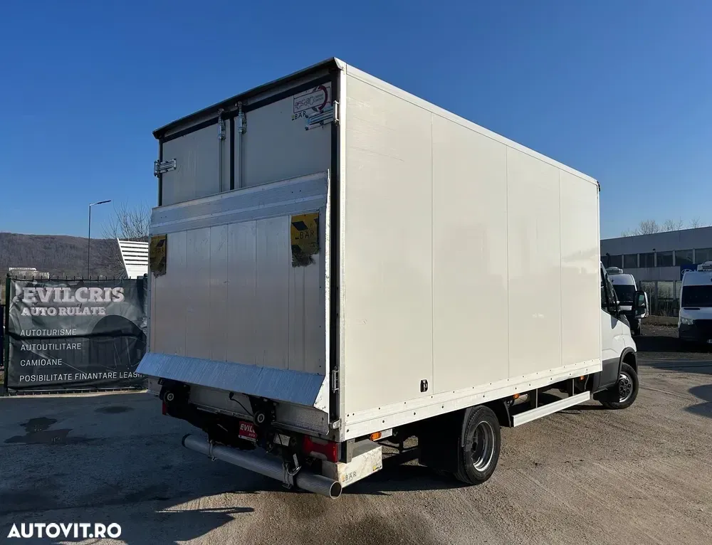 Iveco Daily BOX 8 EUROPALETI LIFT AXA DUBLA SPATE — imagine 2