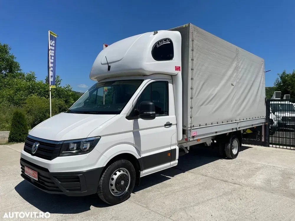 Volkswagen Crafter 10 EUROPALETI AXA DUBLA SPATE — imagine 6