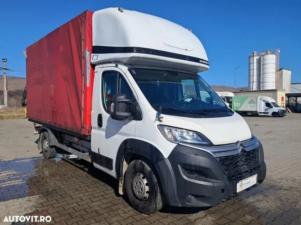 Citroën JUMPER 2.0D 130CP CABINA DE DORMIT SI PRELATA CUTIE DE VITEZE DEFECTA — imagine 2