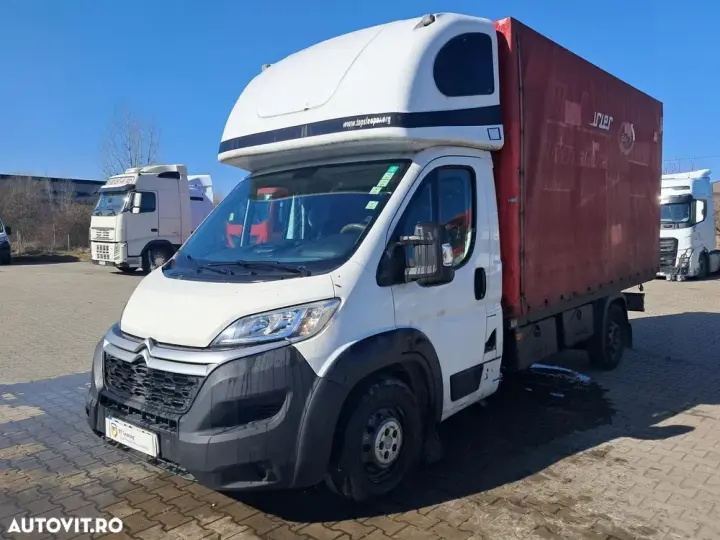Citroën JUMPER 2.0D 130CP CABINA DE DORMIT SI PRELATA CUTIE DE VITEZE DEFECTA